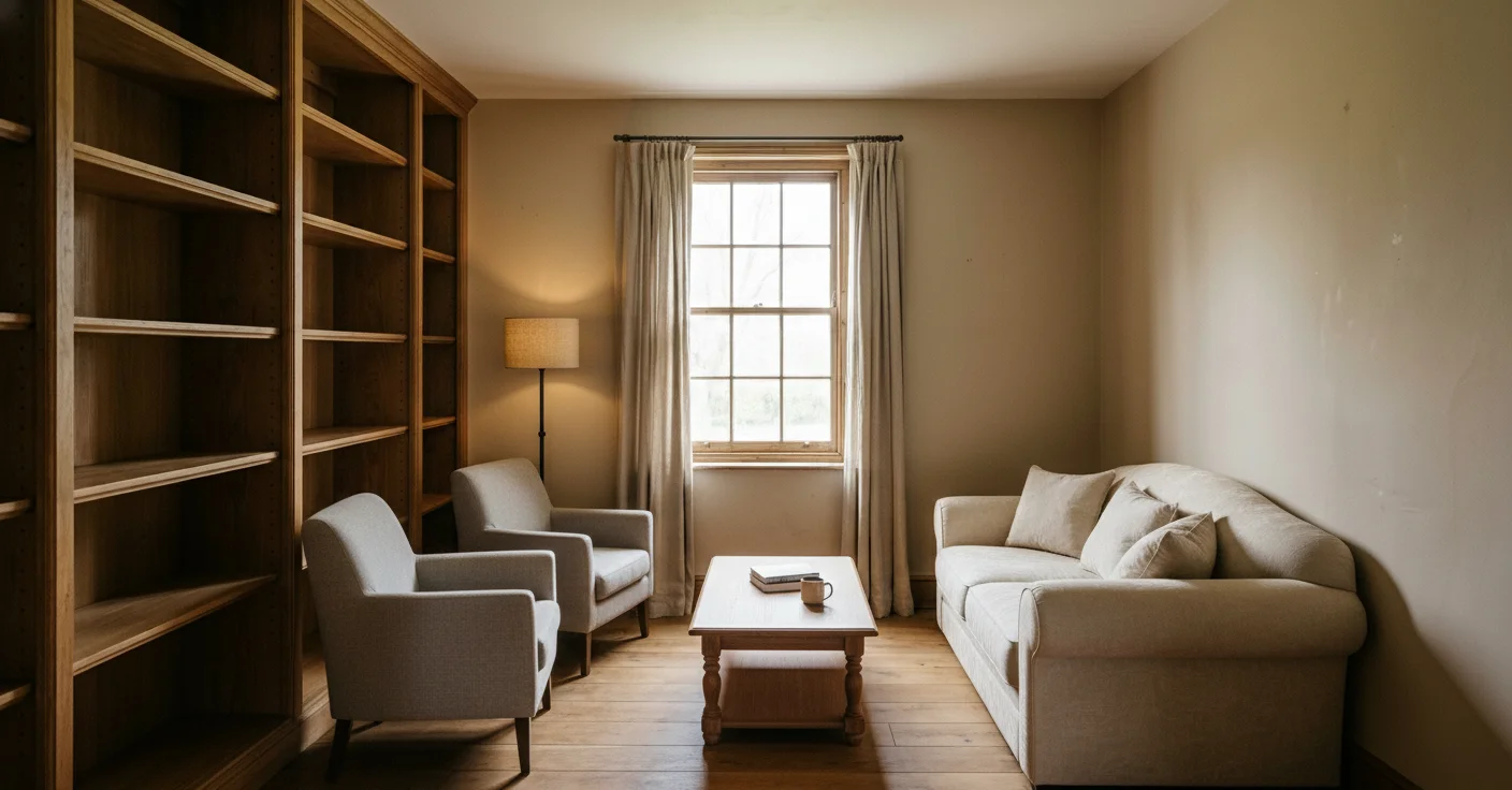 Furnished bedroom