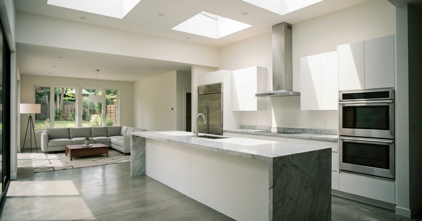 Furnished kitchen
